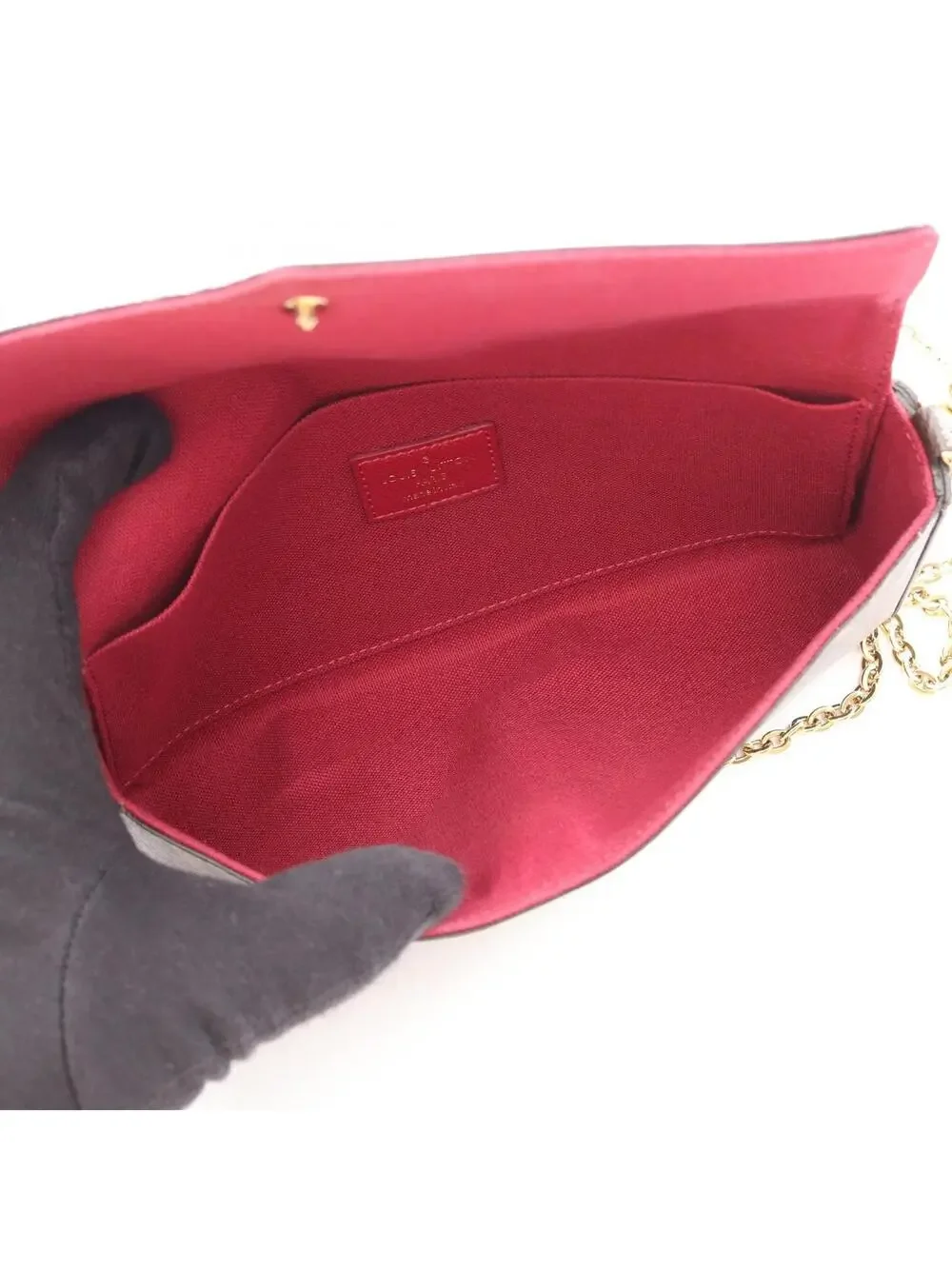 Louis Vuitton Pochette Felicie Chain #360574L13B